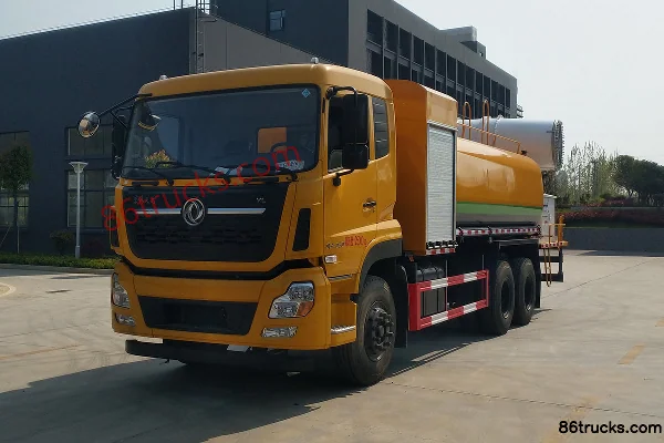 Dongfeng Commercial Vehicle Tianlong VL 350 hp 6X4(10 wheels) Multi-function Dust Suppression Truck (Saiwo Brand) Exterior (3) | 86Trucks