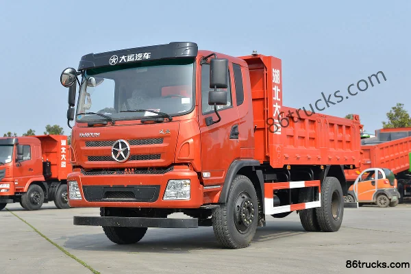 Dayun Fengdu 140hp 4X2(6 wheels) 4.2m Dump Truck Exterior (3) | 86Trucks