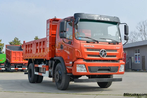 Dayun Fengdu 140hp 4X2(6 wheels) 4.2m Dump Truck Exterior
