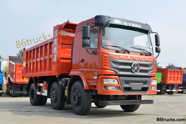 Dayun F6 Heavy Truck 220 hp 6X2(8 wheels) 4.8 m dump truck Exterior