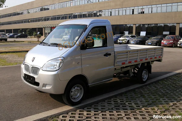 Jinbei T10 2021 Standard Edition 85hp 4X2(6 wheels) 1.2L Gasoline 2.5m Single Row Flatbed Mini Truck (China VI) Exterior (3) | 86Trucks
