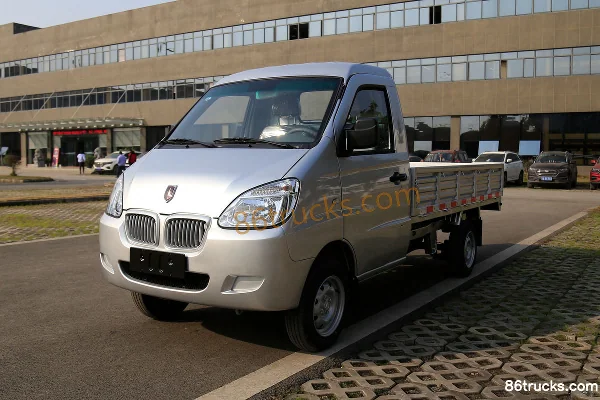Jinbei T10 2021 Standard Edition 85hp 4X2(6 wheels) 1.2L Gasoline 2.5m Single Row Flatbed Mini Truck (China VI) Exterior (2) | 86Trucks