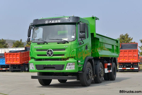 Dayun Fengdu 220hp 6X2(8 wheels) 4.8m dump truck Exterior (3) | 86Trucks