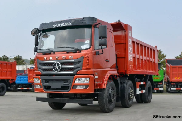 Dayun F6 Medium Truck 220 hp 6X2(8 wheels) 5.2m Dump Truck Exterior (3) | 86Trucks
