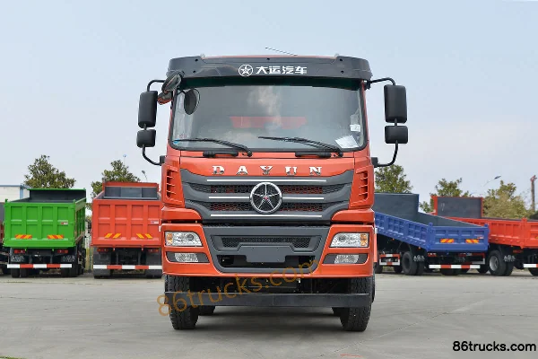 Dayun F6 Medium Truck 220 hp 6X2(8 wheels) 5.2m Dump Truck Exterior (2) | 86Trucks