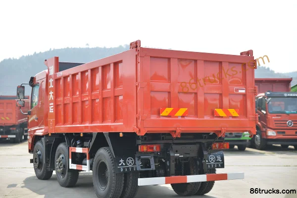 Dayun F6 Medium Truck 220 hp 6X2(8 wheels) 5.2m Dump Truck Body (3) | 86Trucks