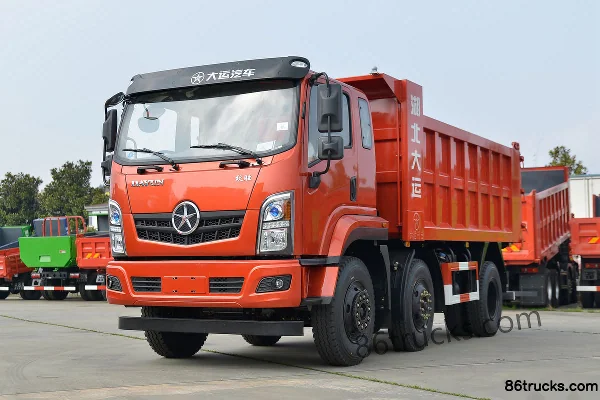 Dayun Zhisheng 220hp 6X2(8 wheels) 4.8m dump truck Exterior (3) | 86Trucks