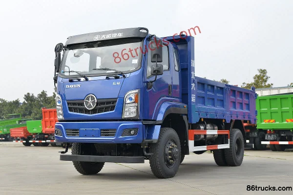 Dayun Zhisheng Medium Truck 180 hp 4X4(6 wheels) 4.6 m dump truck Exterior (3) | 86Trucks
