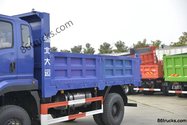 Dayun Zhisheng Medium Truck 180 hp 4X4(6 wheels) 4.6 m dump truck Body (1) | 86Trucks