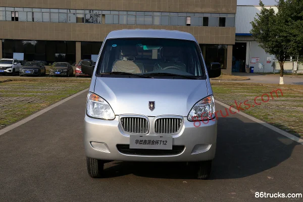 Jinbei T12 2021 édition standard 85 ch 4X2(6 roues) essence 1,2 L camion plateau à ridelles double cabine 2,08 m (China VI) Extérieur (2)