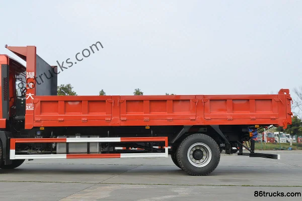 Dayun Fengchi Composite 200 ch 4X2(6 roues) Camion benne 6,5 m (pont avant 3,6 t) Carrosserie (2) | 86Trucks