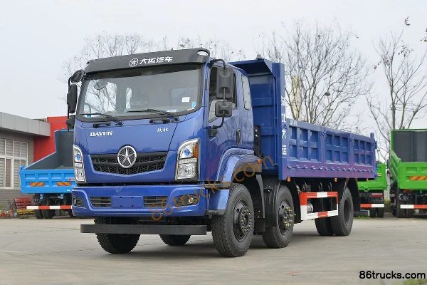 Dayun Zhisheng camion moyen 220 ch 6X2(8 roues) 6,8 m camion benne Extérieur (3) | 86Trucks