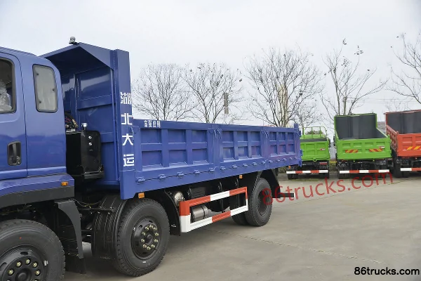 Dayun Zhisheng camion moyen 220 ch 6X2(8 roues) 6,8 m camion benne Carrosserie (1) | 86Trucks