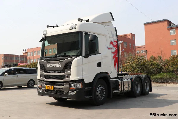 Scania New G-Series Heavy Truck 450hp 6X4(10 wheels) Tractor Truck (China VI)(Model G 450 6x4)(400L Fuel Tank) Exterior (3) | 86Trucks