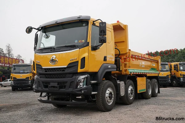 Dongfeng Liuqi Chenglong H5 350hp 8X4(12 wheels) 5.6m Dump Truck Exterior (3) | 86Trucks