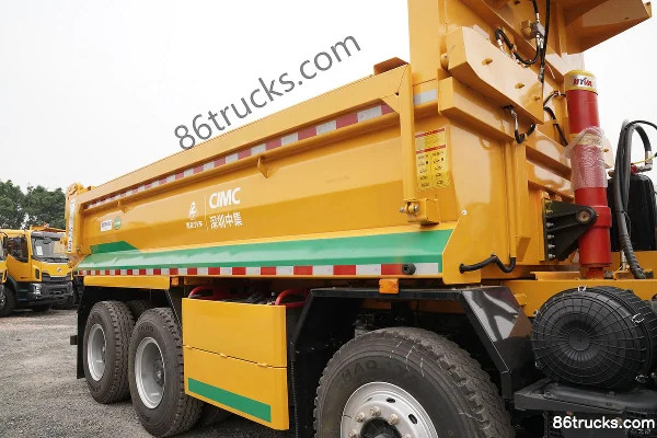 Dongfeng Liuqi Chenglong H5 350hp 8X4(12 wheels) 5.6m Dump Truck Body (2) | 86Trucks