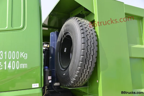 Sanhuan Shitong Haolong heavy truck 300hp 8X4(12 wheels) 5.6m dump truck (flat top) Body (2) | 86Trucks