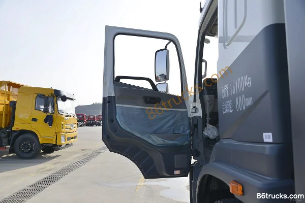Sanhuan Shitong Haolong Medium Truck 200hp 4X2(6 wheels) 4.2m Dump Truck (China VI) Cab (1) | 86Trucks