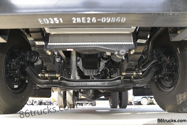 Sanhuan Shitong Haolong Medium Truck 200hp 4X2(6 wheels) 4.2m Dump Truck (China VI) Chassis (1) | 86Trucks