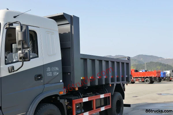 Sanhuan Shitong Haolong Medium Truck 200hp 4X2(6 wheels) 4.2m Dump Truck (China VI) Body (1) | 86Trucks