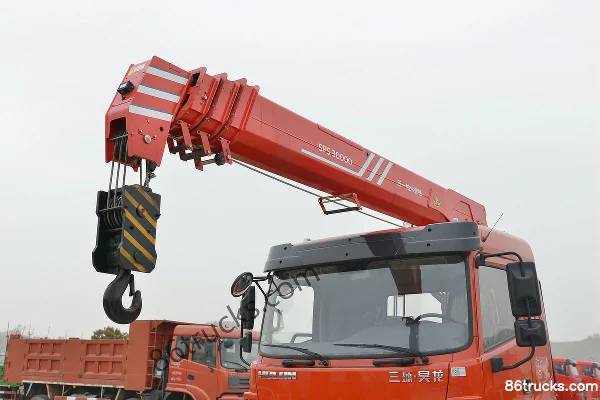 Sanhuan Shitong Haolong 270hp 6X4(10 wheels) truck-mounted crane (SANY Palfinger) Body (1) | 86Trucks