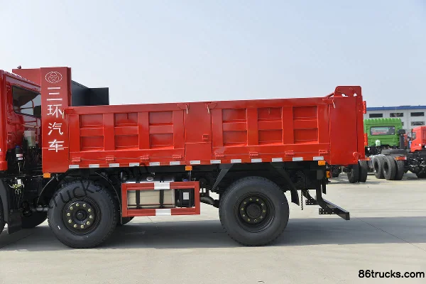 Sanhuan Shitong Haolong camion moyen 220 ch 6X2(8 roues) 6,8 m camion benne Carrosserie (2) | 86Trucks