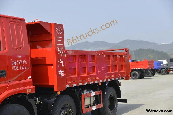 Sanhuan Shitong Haolong camion moyen 220 ch 6X2(8 roues) 6,8 m camion benne Carrosserie (1) | 86Trucks