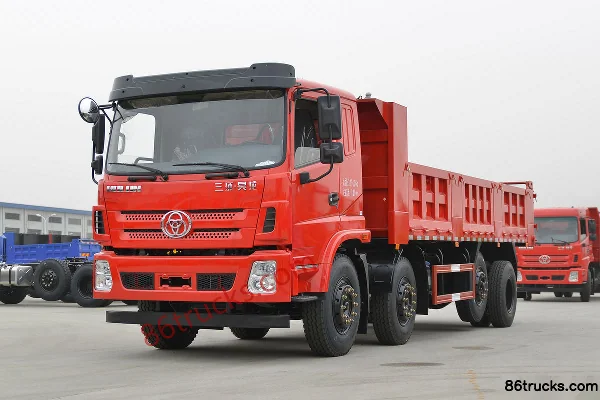 Sanhuan Shitong Haolong camion moyen 270 ch 8X2(10 roues) 7 m camion benne (essieu relevable) Extérieur (3) | 86Trucks
