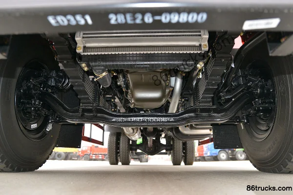 Sanhuan Shitong Haolong Medium Truck 160 hp 4X2(6 wheels) 6.7m dump truck Chassis (1) | 86Trucks