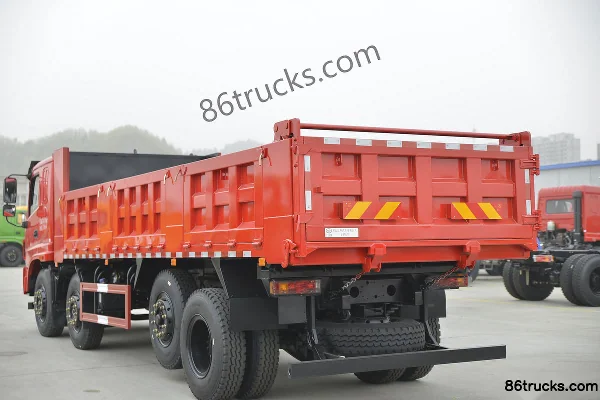 Sanhuan Shitong Haolong camion moyen 270 ch 8X2(10 roues) 7 m camion benne (essieu relevable) Carrosserie (3) | 86Trucks