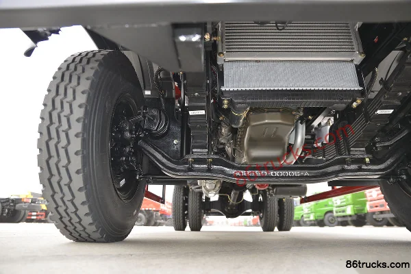 Sanhuan Shitong T3 Chuangke 160hp 4X2(6 wheels) 6.2m dump truck Chassis (2) | 86Trucks