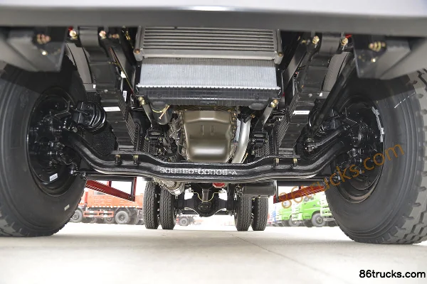 Sanhuan Shitong T3 Chuangke 160hp 4X2(6 wheels) 6.2m dump truck Chassis (1) | 86Trucks