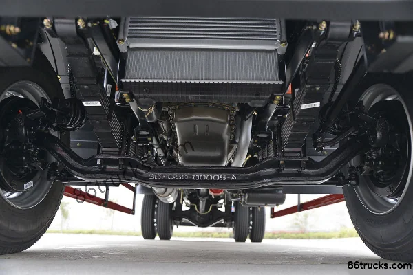Sanhuan Shitong Chuangke 160hp 4X2(6 wheels) 6.7m Dump Truck Chassis (1) | 86Trucks