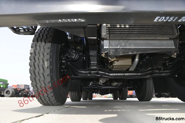 Sanhuan Shitong Haolong Medium Truck 220hp 8X2(10 wheels) 7.2m Dump Truck Chassis (2) | 86Trucks