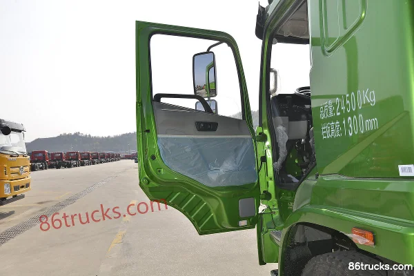 Sanhuan Shitong Haolong medium truck 240hp 6X4(10 wheels) 5.2m dump truck Cab (1) | 86Trucks