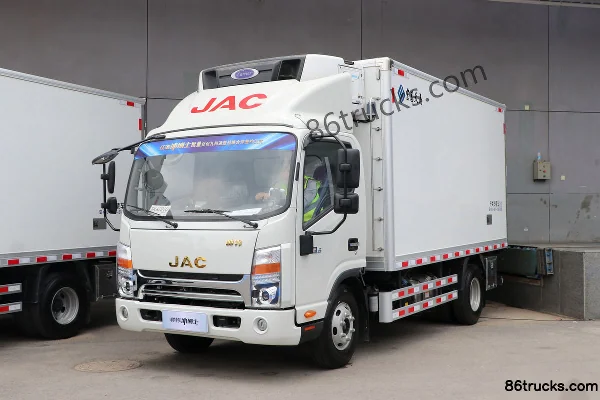 JAC Shuailing Q6 Bingboshi 160 ch 4X2(6 roues) 4,015 m camion frigorifique (China VI) (marque Hongchang Tianma) (groupe frigorifique Carrier