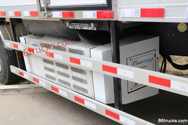 JAC Dewos Q9 Ice Doctor 220 ch 4X2(6 roues) 7,8 m camion frigorifique (China VI) (marque Hongchang Tianma) (groupe frigorifique Carrier) Châ