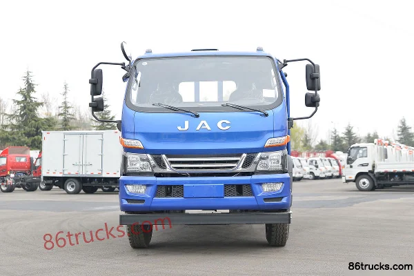 JAC Junling Série G V6 Type transport 160 ch 4X2(6 roues) Camion benne 5,2 m Extérieur (2) | 86Trucks