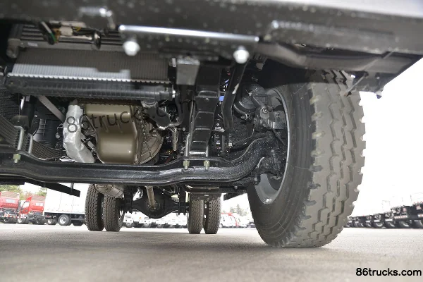 JAC Junling Série G V6 Type transport 160 ch 4X2(6 roues) Camion benne 5,2 m Châssis (3) | 86Trucks