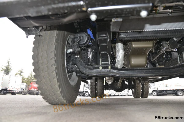JAC Junling Série G V6 Type transport 160 ch 4X2(6 roues) Camion benne 5,2 m Châssis (2) | 86Trucks