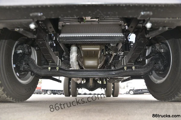 JAC Junling Série G V6 Type transport 160 ch 4X2(6 roues) Camion benne 5,2 m Châssis (1) | 86Trucks