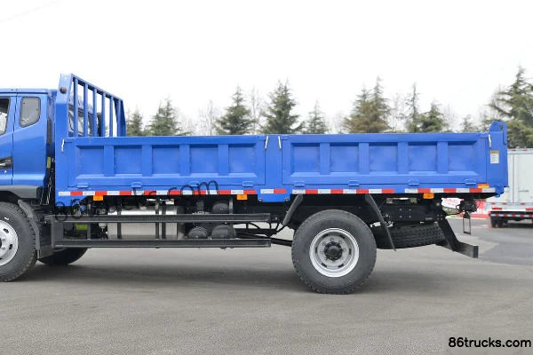 JAC Junling Série G V6 Type transport 160 ch 4X2(6 roues) Camion benne 5,2 m Carrosserie (2) | 86Trucks