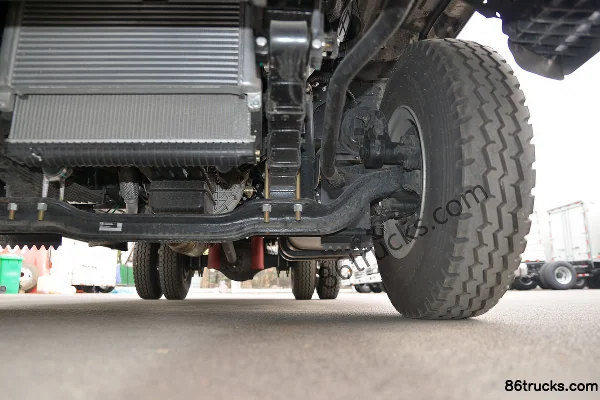 JAC Kangling G6 156hp 4X2(6 wheels) 4.15m dump truck Chassis (3) | 86Trucks