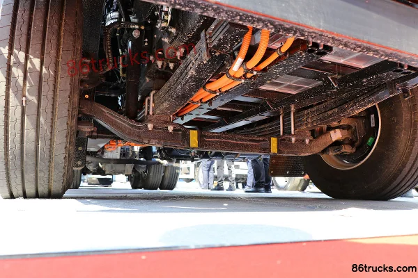 BYD T9 6X4(10 wheels) Electric Container Detachable Garbage Truck (Zoomlion Brand) Chassis (1) | 86Trucks