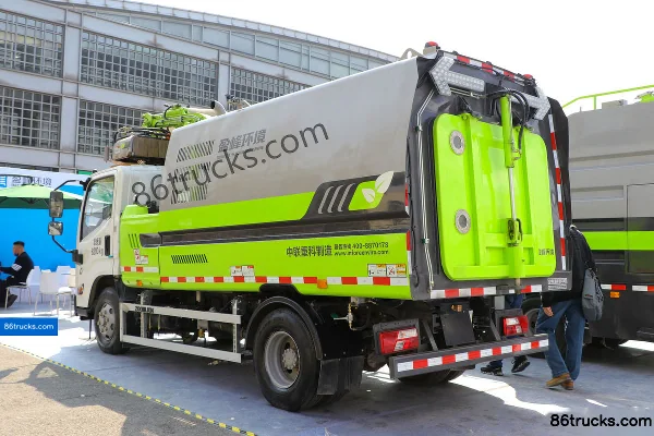 JMC Kaiyun 152 hp 4X2(6 wheels) Green Comprehensive Maintenance Truck (Zoomlion Brand) (China VI) Exterior (3) | 86Trucks