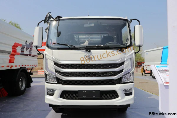 Yuejin FH500 4X2(6 wheels) fuel cell sweeper truck (Fulong Continental) Exterior (2) | 86Trucks