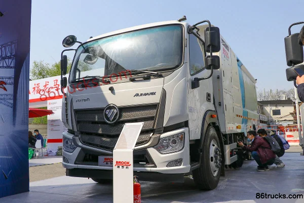 Foton Auhang 4X2(6 wheels) pure electric washing-sweeping truck (Proloco) Exterior (2) | 86Trucks