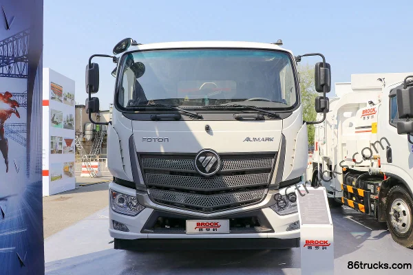 Foton Auhang 4X2(6 wheels) pure electric washing-sweeping truck (Proloco) Exterior