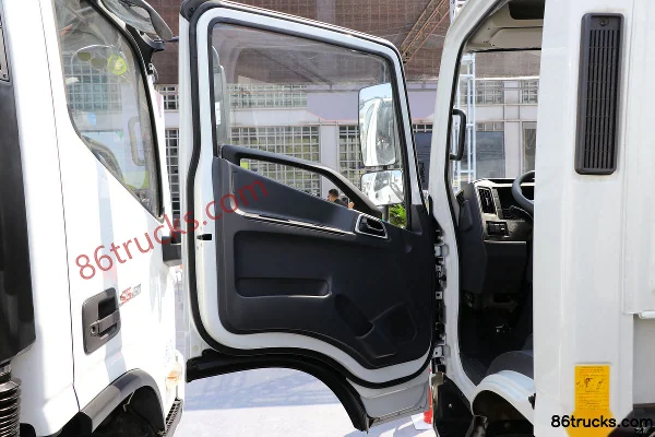 Yuejin EC500 4X2(6 roues) camion benne à déchets alimentaires électrique pur (Proloco) Cabine (1) | 86Trucks