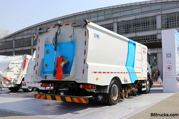 Foton Auhang 4X2(6 wheels) pure electric washing-sweeping truck (Proloco) Body (3) | 86Trucks